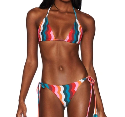 Beach Riot Winona Top In Tropical Wave In Pink
