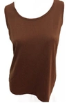 ANGEL BRA FRIENDLY TANK TOP IN MOCHA