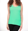 Angel Bra-friendly Tank Top In Mocha In Green