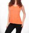 ANGEL BRA FRIENDLY TANK TOP IN ORANGE