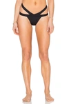 Kopper & Zink Mia Bikini Bottom In Black In Black