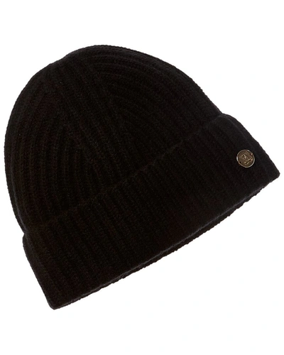 BRUNO MAGLI FASHIONED RIB CASHMERE HAT