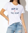 SUBURBAN RIOT MOM OF THE YEAR TOP IN WHITE
