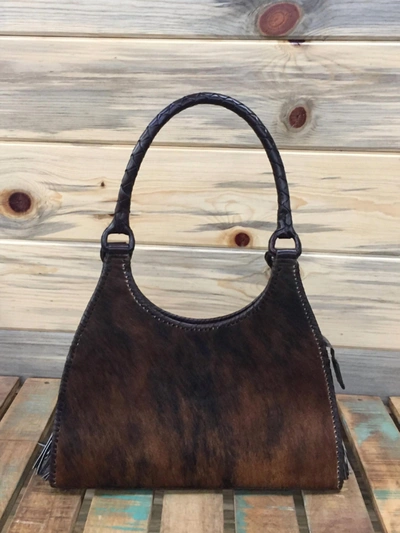 Que Chula Luna Brindle Chica Purse In Brown