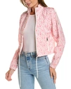 Moncler Pink Alose Windbreaker In Pink