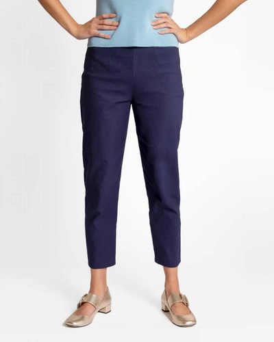 Frances Valentine Petrie Pant In Navy In Blue