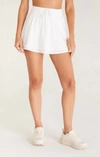 Z SUPPLY SPORTY TIERED SKIRT IN WHITE