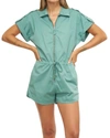 Pistola Meg Zip Romper In Blue