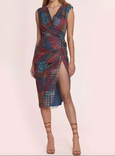 Amanda Uprichard Roma Midi Dress In Multi