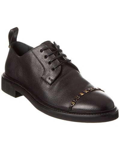 Ferragamo Policoro Leather Loafer In Black