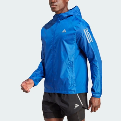 Adidas Originals Men's Adidas Own The Run Jacket In Blue