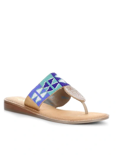 Bos. & Co. Judy Sandal In Blue