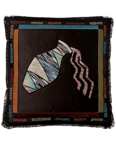 Missoni Constellation Embroidered Cushion In Black