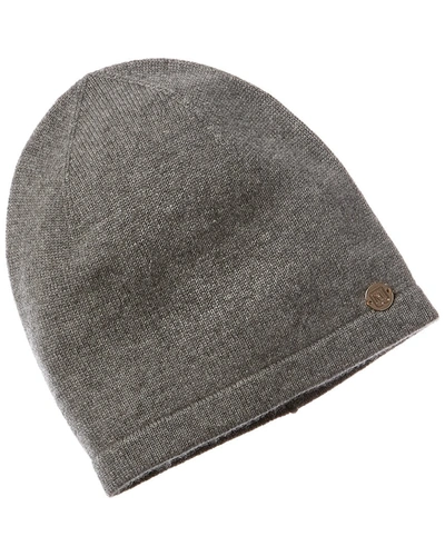 Bruno Magli Jersey Slouch Cashmere Hat In Grey