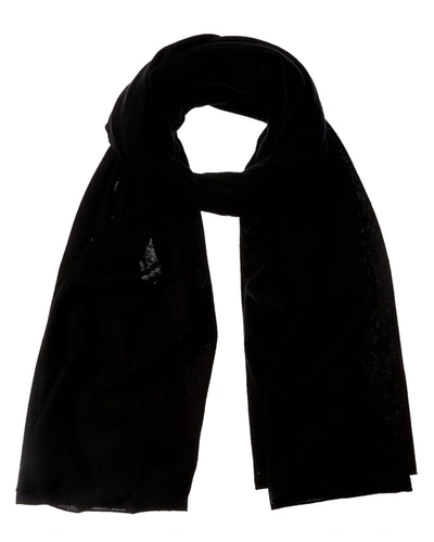 In2 By Incashmere Cashmere Travel Scarf In Black