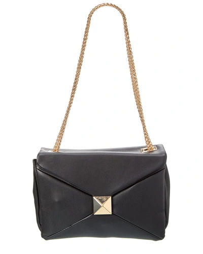 Urban Expressions Ribbon Shoulder Bag In Black