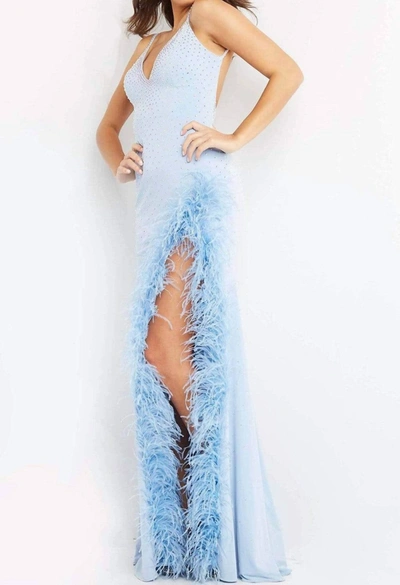 Jovani Prom Gown In Light Blue