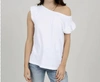 RD STYLE RONNIE RUFFLE TOP IN WHITE