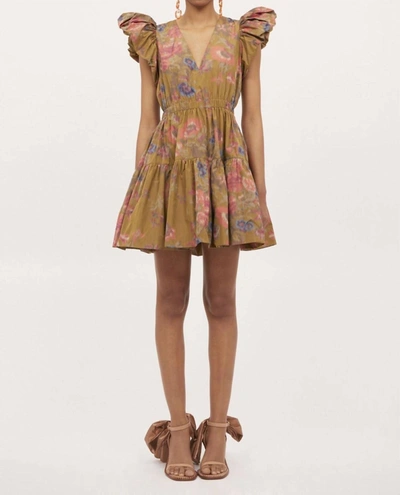 Ulla Johnson Loretta Dress In Bamboo In Multi