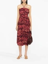 ULLA JOHNSON MARCELLA DRESS IN WILD ROSE