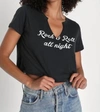 PRINCE PETER ROCK N ROLL CROP IN BLACK