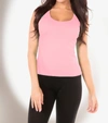 Angel Bra-friendly Tank Top In Pink In Pink