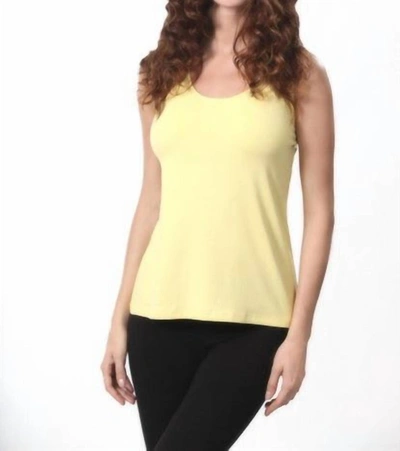 Angel Bra-friendly Tank Top In Yellow