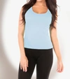 Angel Bra-friendly Tank Top In Skyblue In Multi