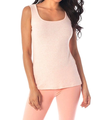 French Kyss Ava Kashmira Tank Top In Peach In Pink