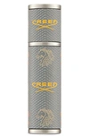 Creed Refillable Travel Perfume Atomizer Grey In White