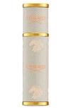 Creed Leather Refillable Travel Atomizer Beige, 0.16 Oz. In Light Grey