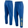 FANATICS FANATICS BRANDED BLUE ST. LOUIS BLUES CHOP BLOCK FLEECE SWEATPANTS