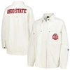 HYPE AND VICE HYPE AND VICE WHITE OHIO STATE BUCKEYES MULTI-HIT HOMETOWN FULL-SNAP JACKET