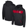 COLOSSEUM COLOSSEUM  BLACK OHIO STATE BUCKEYES QUARTER-ZIP HOODIE