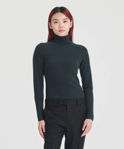 Naadam Cashmere Classic Turtleneck In Heathered Pink