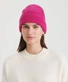 Naadam The Essential Ribbed Cashmere Beanie In Magenta