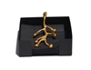 Vibhsa Napkin Holder Dinning Decor (golden Olive Bud)