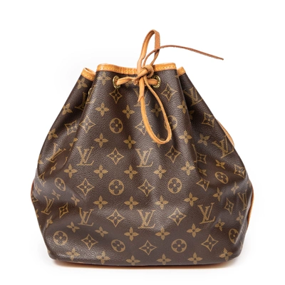 Pre-owned Louis Vuitton Noe Pm In Brown