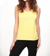 Angel Bra-friendly Tank Top In Yellow In Yellow