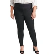 Jag Plus Size Ricki Mid Rise Pull-on Legging In Black
