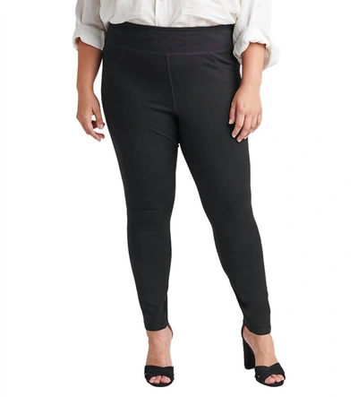 JAG RICKI MID RISE LEGGING - PLUS IN BLACK