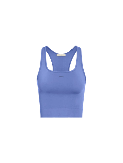 Pangaia Women's Plant-stretch Compressive Ribbed Tank Top — Iris Purple S