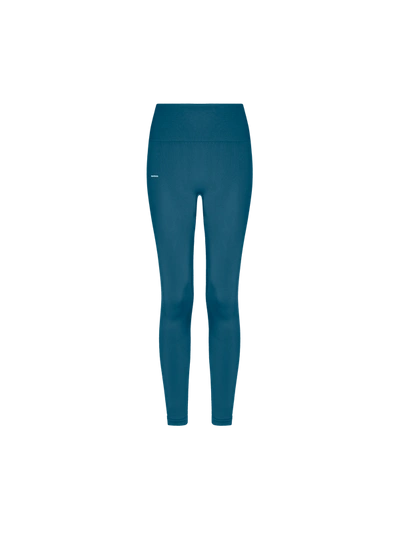 Pangaia Women's Plant-stretch Compressive Leggings In Storm Blue