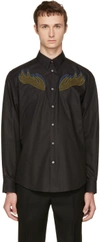 STELLA MCCARTNEY Black Swallow Shirt