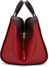 Loewe Small Hammock Leather Shoulder Bag - Red In Red/burgundy