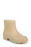 Vince Rubber Ankle Rain Boots In Moonlight