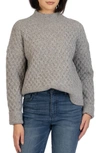 KUT FROM THE KLOTH ADAH TEXTURED MOCK NECK SWEATER