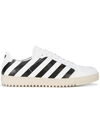 OFF-WHITE diagonal stripe print sneakers ,OMIA042F17350094011012211802