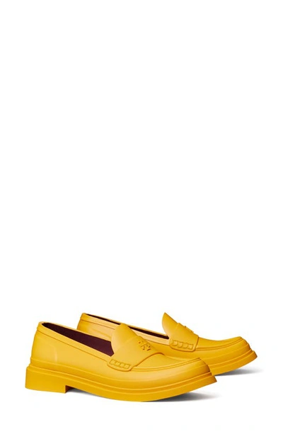 Tory Burch Classic Rain Loafer In Goldfinch