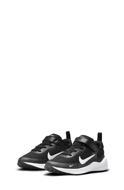 Nike Kids' Revolution 7 Sneaker In Black/white/white